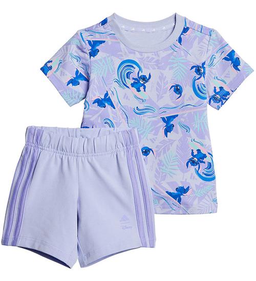 adidas Performance ShortssÃ¦t - Stitch - I DY LS T - VIOTON/MULTC