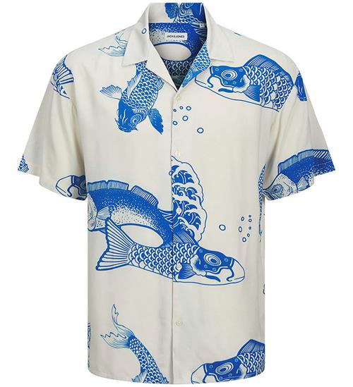 Jack & Jones Skjorte - Viskose - JjJeff - Lapis Blue