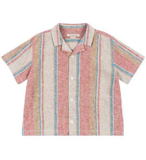 Konges SlÃ¸jd Skjorte - Venice - HÃ¸r/Viskose - Stan Stripe