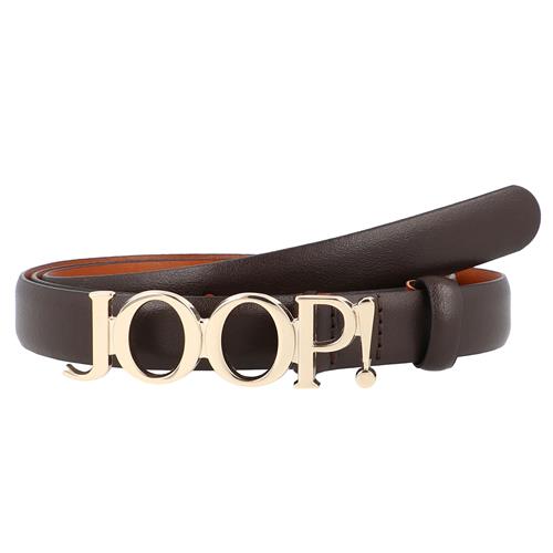 JOOP! Bælte  mørkebrun / guld