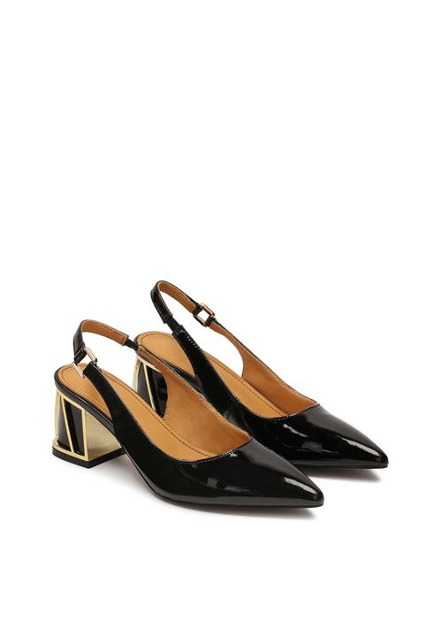 Kazar Slingpumps  guld / sort