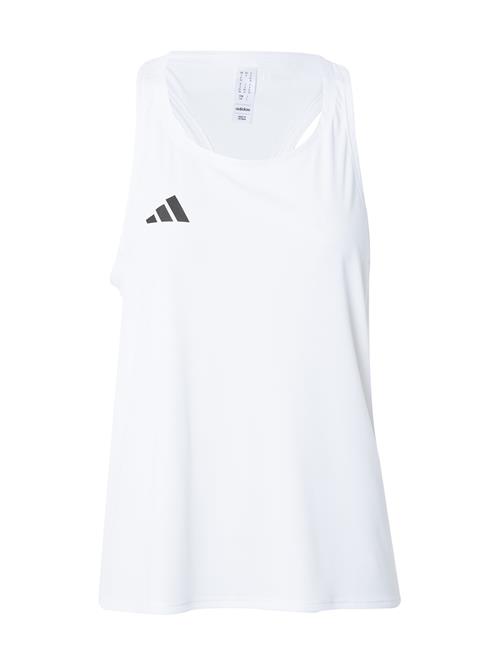 ADIDAS PERFORMANCE Sportsoverdel 'Adizero Essentials'  sort / hvid