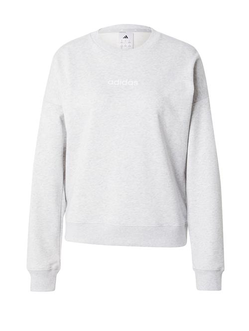 ADIDAS SPORTSWEAR Sportsweatshirt  lysegrå / hvid