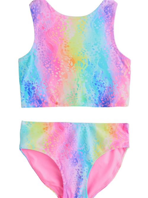 Se Next Bikini  lyseblå / kiwi / mørkeorange / pink ved About You