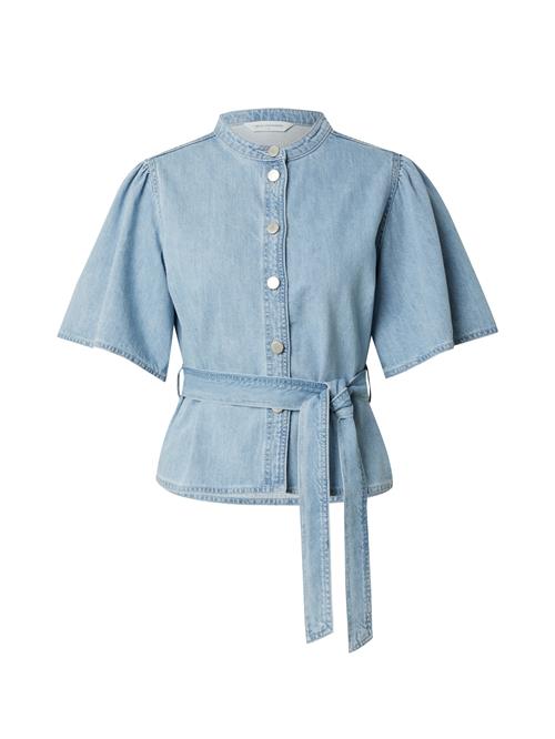 MSCH COPENHAGEN Bluse 'Ingrid Lis'  blue denim