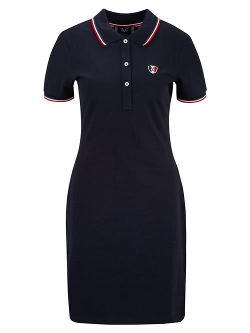19V69 ITALIA Kjole 'Mirabella'  navy / mørkegrøn / blodrød / hvid