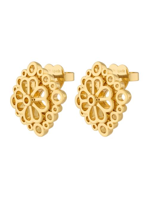 Kate Spade Øreringe 'Spade Flower Lace Studs'  guld