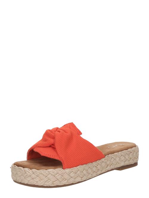 TOMS Pantoletter 'ABBY'  orangerød