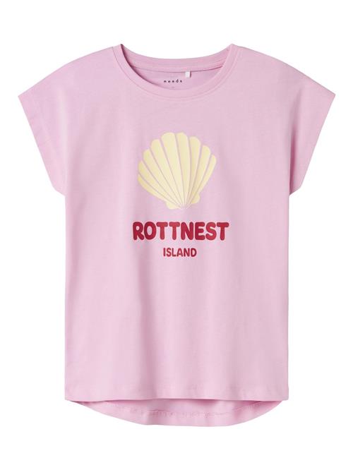 Se NAME IT Bluser & t-shirts  lysegul / pink / rød ved About You