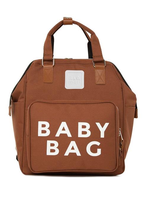 Bagmori Bletaske  karamel / hvid