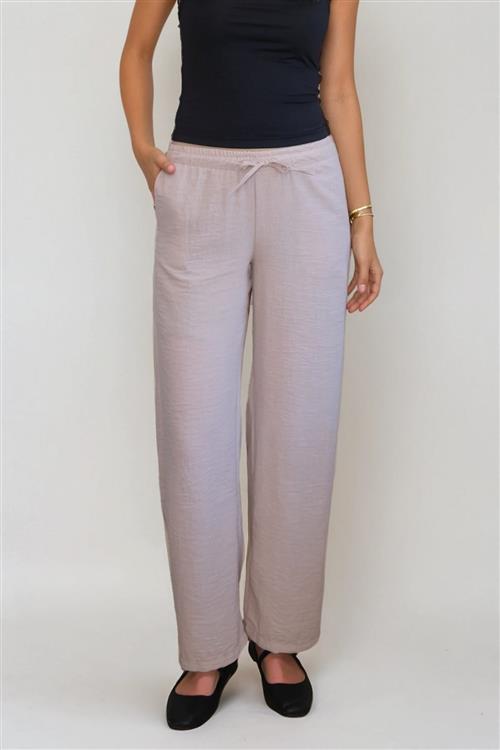Lilly Pants - Sand - XS - TeeShoppen