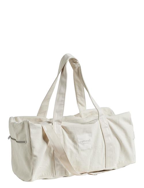 Duffle Canvas Bag Court Rethinkit Studios White