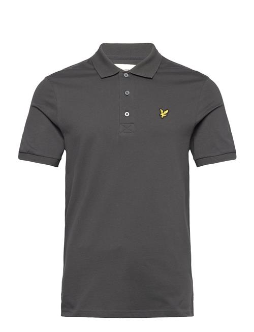 Se Plain Polo Shirt Lyle & Scott Grey ved Booztlet