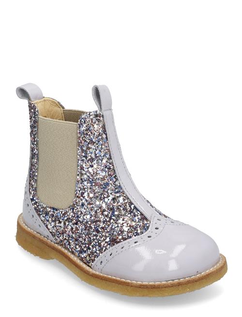 Booties - Flat - With Elastic ANGULUS Purple