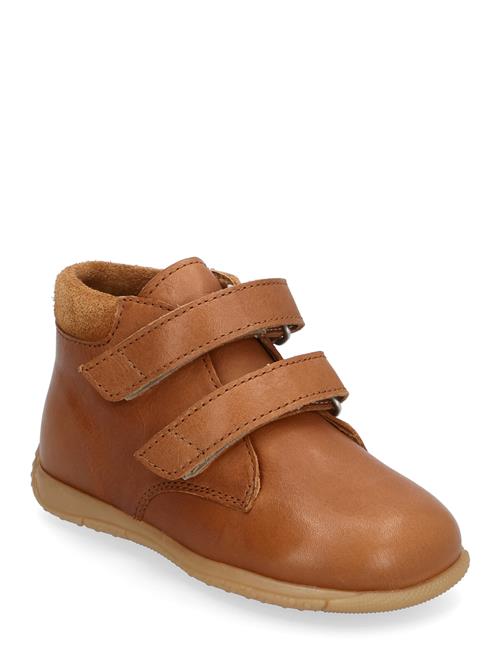 Shoes - Flat - With Velcro ANGULUS Brown