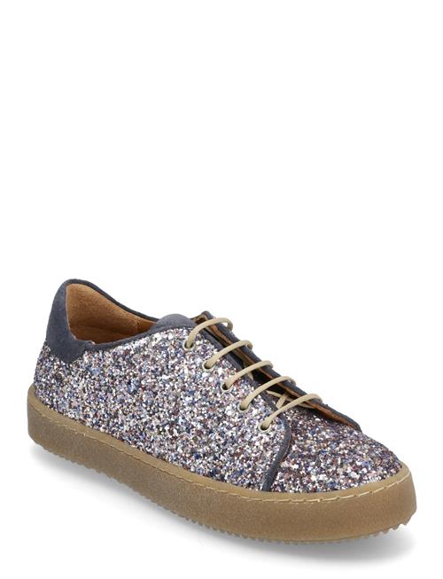 Shoes - Flat - With Lace ANGULUS Silver