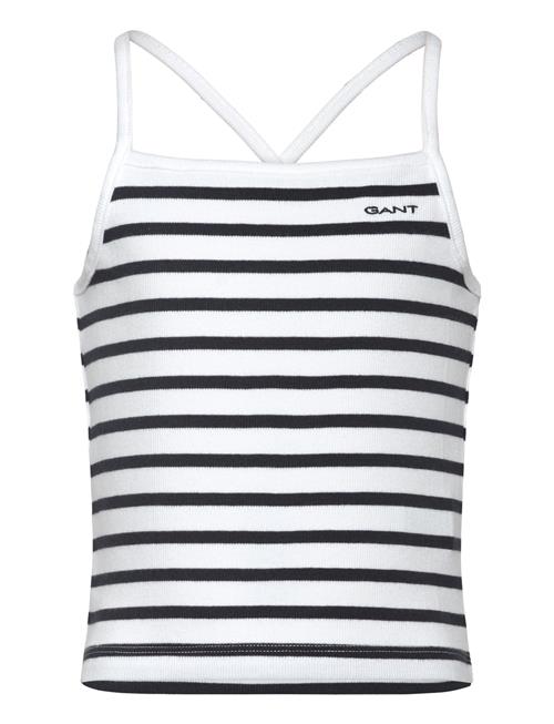 Striped Tank Top GANT White