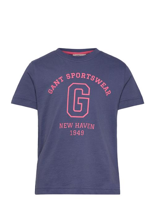 Gant Sportswear Arch T-Shirt GANT Blue