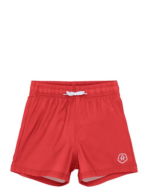 Se Swim Shorts, Solid Color Kids Red ved Booztlet