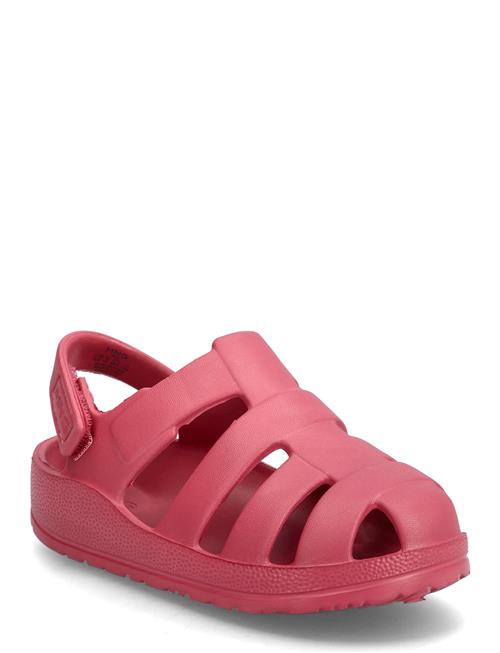 Flip-Flops With Velcro Straps Mango Red