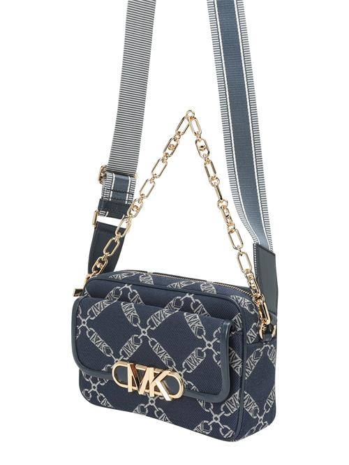 MICHAEL Michael Kors Skuldertaske  navy / guld / hvid