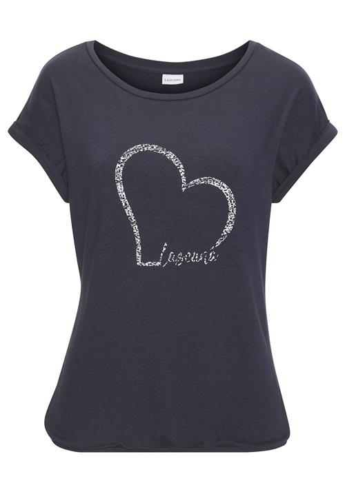LASCANA Shirts  navy / hvid