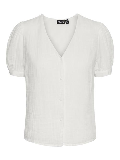 PIECES Bluse 'Mastina'  hvid