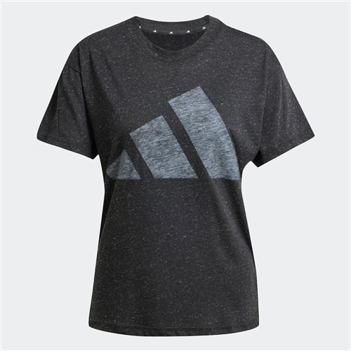 ADIDAS SPORTSWEAR Funktionsbluse 'Essentials Winners'  grå-meleret / sort-meleret