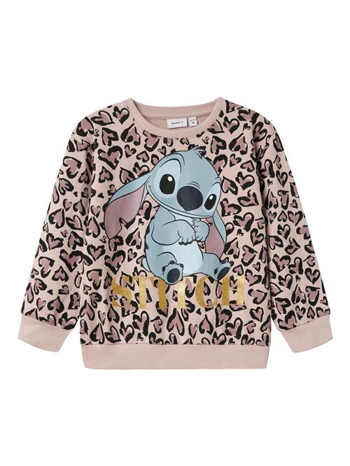 NAME IT Sweatshirt  lyseblå / guld / lilla / lysviolet