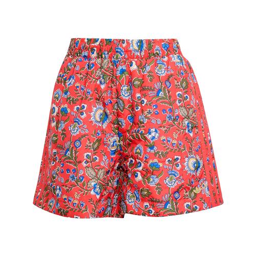 ADIDAS ORIGINALS Bukser 'Adidas Originals x Liberty London'  azur / grøn / cranberry / hvid