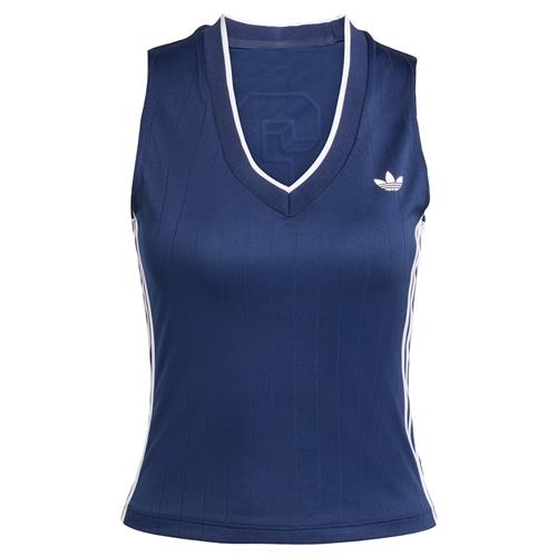 Se ADIDAS ORIGINALS Overdel  navy / hvid ved About You