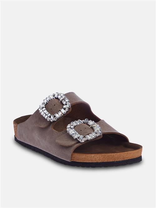 Trendyol Pantoletter  kastaniebrun