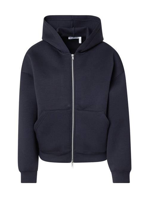 WEEKDAY Sweatjakke 'Scarlet'  navy