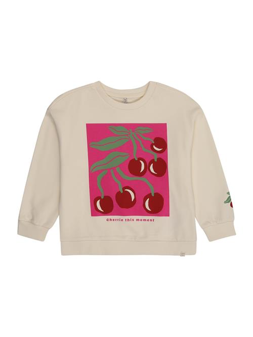 Se Only Mini Sweatshirt 'KMGARTSY'  creme ved About You