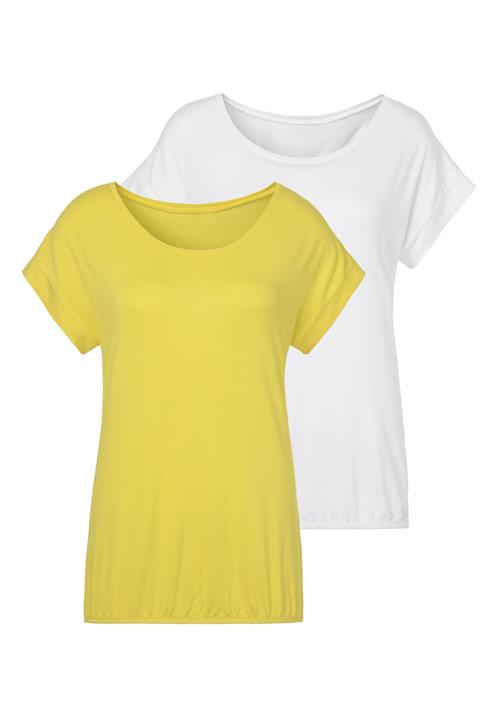 VIVANCE Shirts  gul / hvid