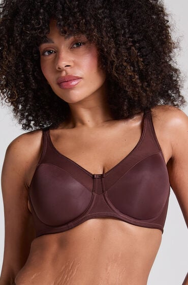 Hunkemöller Ikke-formstøbt minimizer bøjle-bh Nina Brown