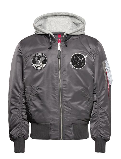 Se Ma-1 Vf Hood Dark Side Alpha Industries Grey ved Booztlet