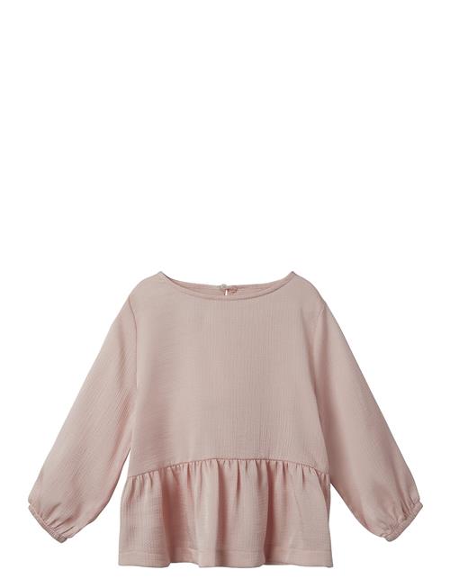 Nkfhanin 3/4 Sl Top Name It Pink