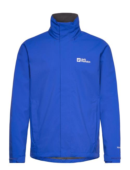 Se Trailtime 2L Jkt M Jack Wolfskin Blue ved Booztlet