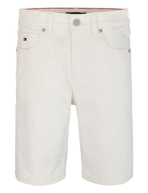 Modern Straight Short White Tommy Hilfiger White