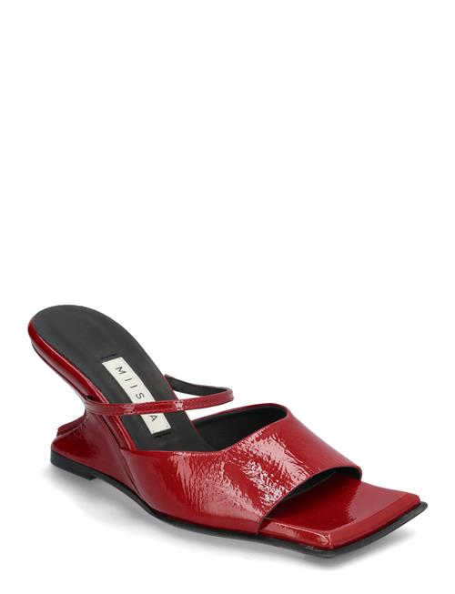 Egle Dark Red Sandals MIISTA Red