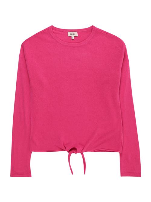 Se ONLY GIRLS Pullover 'KOGNEW AMALIA'  hindbær ved About You