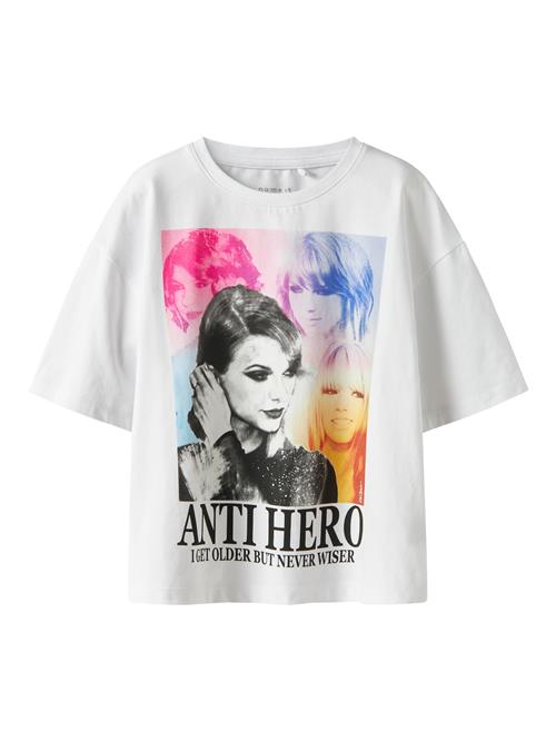 NAME IT Bluser & t-shirts 'NKFJIXIBI TSWIFT'  orange / lys pink / sort / hvid
