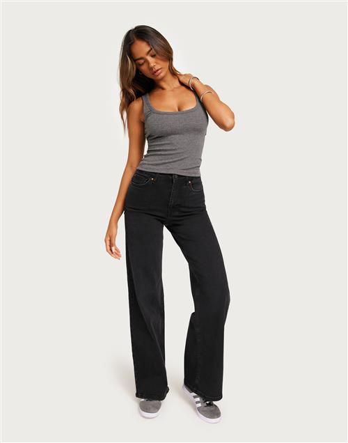 Only - Sort - Onlmadison Blush Hw Wide Dnm CRO099