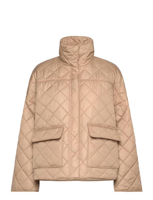 Quilted Jacket GANT Beige