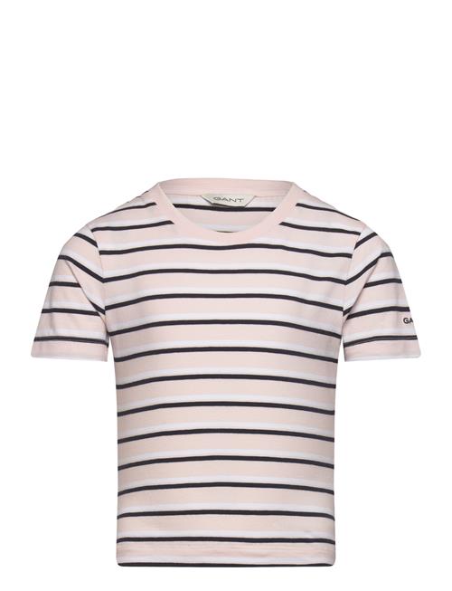 Striped T-Shirt GANT Pink