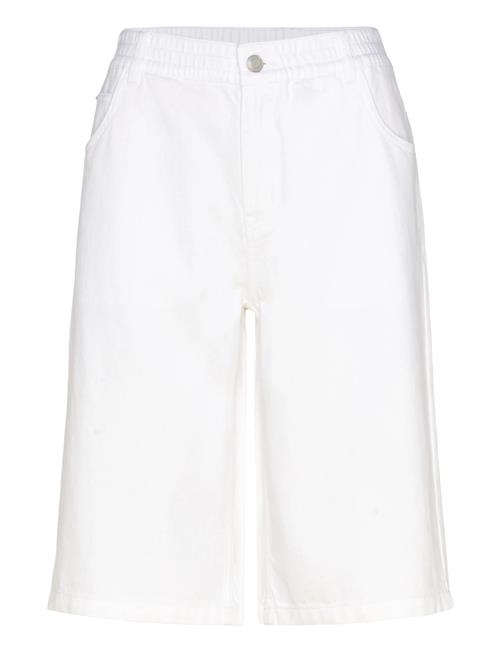 Shorts From Freequent In A Soft Denim. The Shorts Are A Classic 5-Pocket Model W FREE/QUENT White