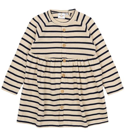 The New Siblings Kjole - Strik - TnstNat - Mood Indigo Striped