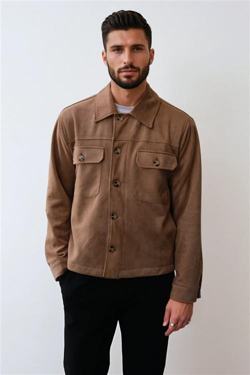 Callum jakke - Sand - XL - TeeShoppen