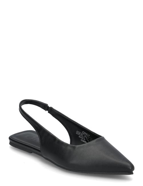 Onlaura-2 Pu Slingback Ballarina ONLY Black